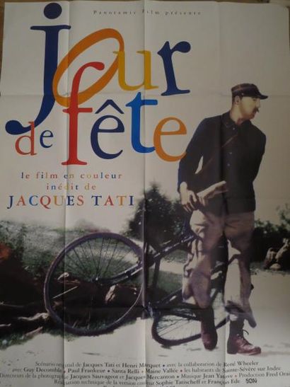 null "JOUR DE FETE" de et avec Jacques Tati

Affiche 1,20 x 1,60 

pour la ressortie...