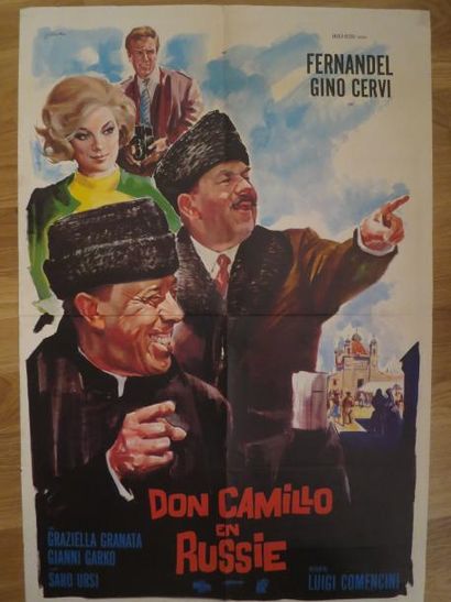 null "DON CAMILLO EN RUSSIE" de Luigi Comencini avec Fernandel et Gino Cervi

Affichette...