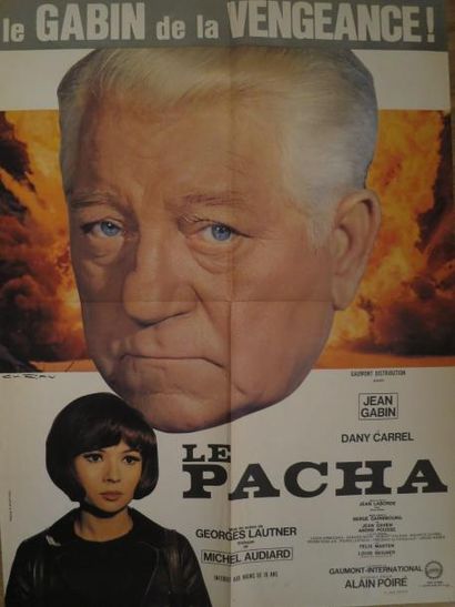 null "LE PACHA" de Georges Lautner avec Jean Gabin, Dany Carrel

Affichette 0,60...