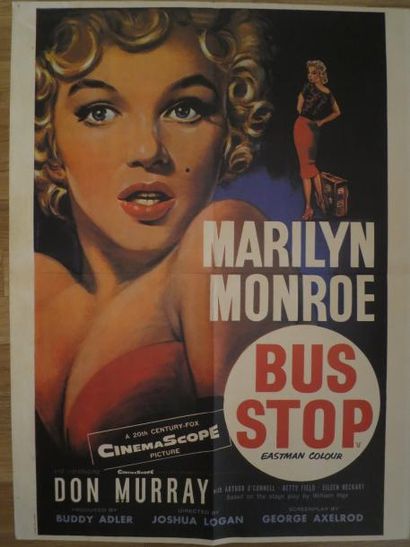 null "BUS STOP" de Joshua Logan avec Marylin Monroe

Affiche Américaine, Réédité...
