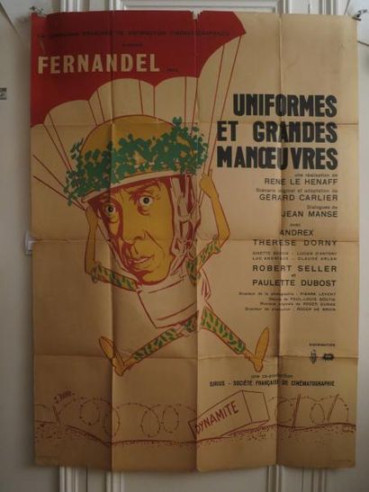 null "UNIFORMES ET GRANDES MANOEUVRES" de René Le Henaff avec Fernandel

Dessin de...