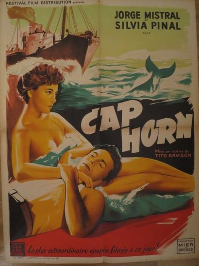 null "CAP HORN" de Tito Davison avec Jorge Mistral, Sylvia Pinal

Affichette 0,60...
