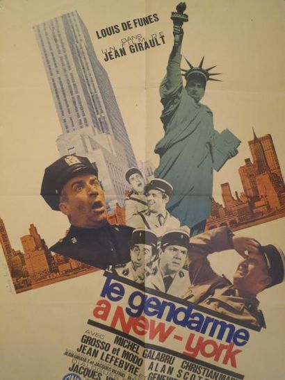 null "GENDARMES" :

"LE GENDARME ET LES GENDARMETTES", affiche 1,20 x 1,60 

"LE...