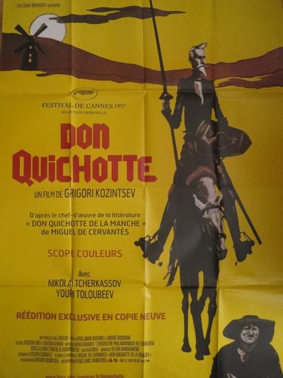 null "DON QUICHOTTE" de Grigori Kozintsev

Affiche 1,20 x 1,60 Rééditée