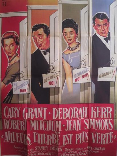 null "AILLEURS L'HERBE EST PLUS VERTE" de Stanley Donen avec Cary Grant, Robert Mitclum

Affiche...