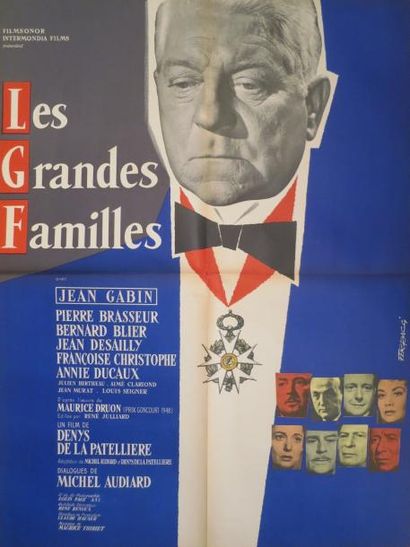 null "LES GRANDES FAMILLES" de Denys de la Patellière avec Jean Gabin

Affichette...