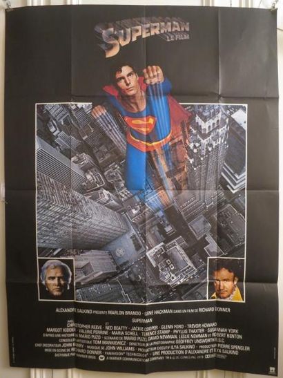 null "SUPERMAN, LE FILM" de Richard Donner avec Christopher Reeve

Affiche 1,20 x...
