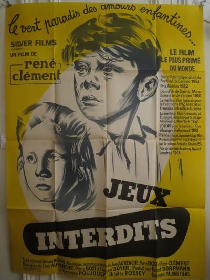 null "JEUX INTERDITS" de René Clément avec Brigitte Fossey, Georges Poujouly

Affiche...