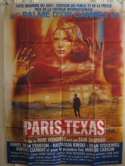 null "PARIS TEXAS" de Wim Wenders avec Nastassia Kinski, Sam Shepard, Harry Dean...