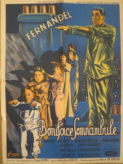 null "BONIFACE SOMNANBULE" de Maurice Labro avec Fernandel

Affichette 0,60 x 0,80...