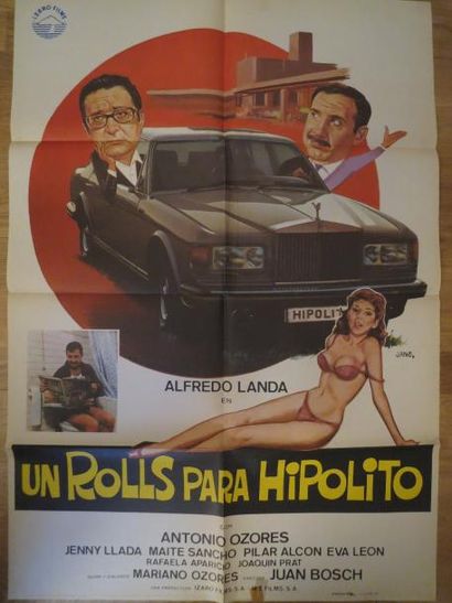 null "UN ROLLS PARA HIPOLITO" Film Espagnol de Juan Bosch avecAlfredo Land

(Une...