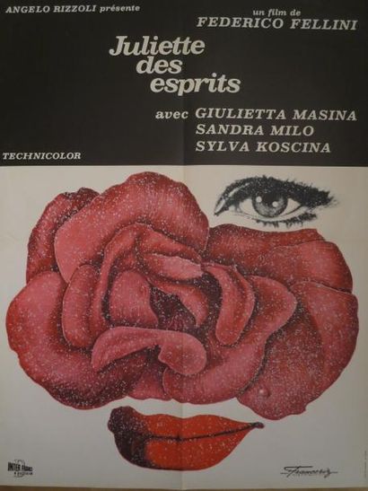 null "JULIETTE DES ESPRITS" de Frederico Fellini avec Giulette Masina, Sylva Koscina

Affichette...