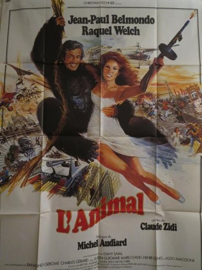 null "L'ANIMAL" de Claude Zidi avec Jean-Paul Belmondo, et Raquel Welch

Affiche...