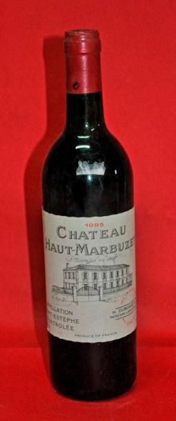 null Château Haut Marbuzet. Saint Estèphe 1995. 1 bouteille