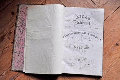 Louis VIVIEN DE SAINT MARTIN (1802-1897). ATLAS Universel de la Géographie et de...