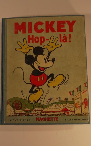 null Mickey Hop La - Walt Disney, illustré par des découpages en relief , édition...