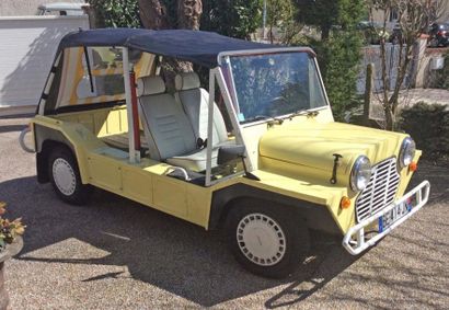 MINI MOKE - 1966 La Naissance de la Mini Moke renvoie à des besoins militaires. La...