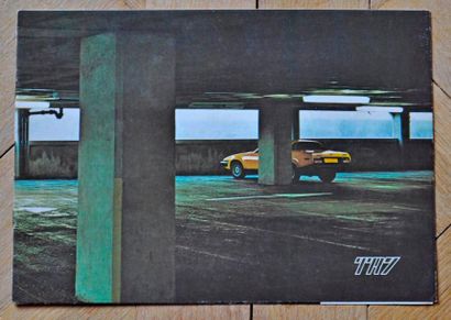 Brochure Triumph TR7 + Brochure Lotus Es...