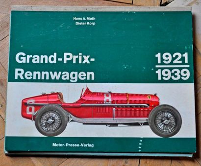 Portfolio Grand Prix Rennwagen. 15 planc...