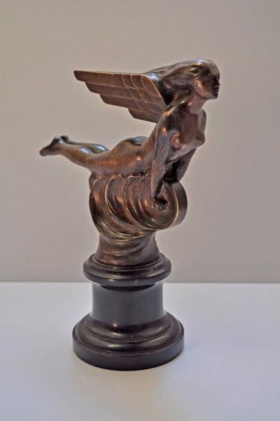 null Charles SOUDANT. Prouesse. Bronze vers 1925, signé. Edition Susse frères, fondeurs,...