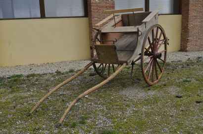 null Charrette. Plaque propriétaire: TARDIEU FOLS à CAIGNAC (Haute Garonne)