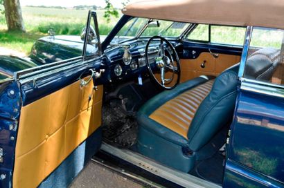 BUICK ROADMASTER Convertible - 1948 En 1942, la Buick Roadmaster devient le fleuron...