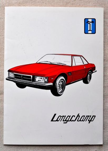 null Longchamp. Press kit: poster, brochures, cartes