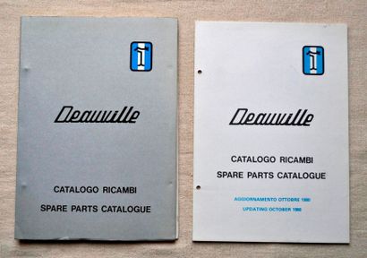 null Deauville. 2 catalogues techniques, pièces de rechange
