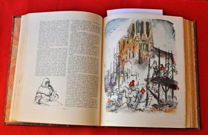 null V. HUGO. Notre Dame de Paris. Illustrations de F. SALVAT. Larousse 1935. Reliure...