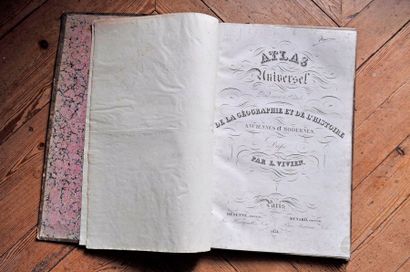 null Louis VIVIEN DE SAINT MARTIN (1802-1897). ATLAS Universel de la Géographie et...