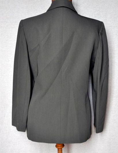 Yves Saint LAURENT Veste en coton, couleur kaki. Bon état. T40