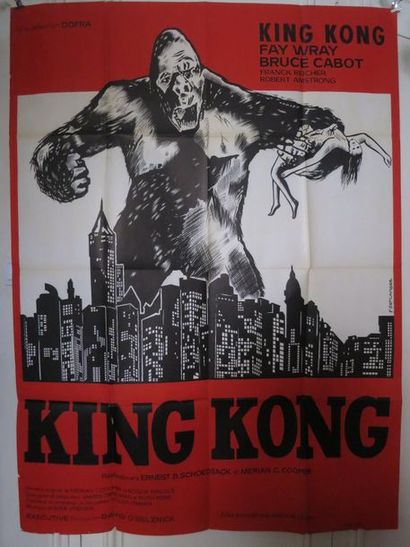 null "KING KONG" de E.B. Schoedsack et, Meriam C. Cooper avec Fay Wray et, Bruce...