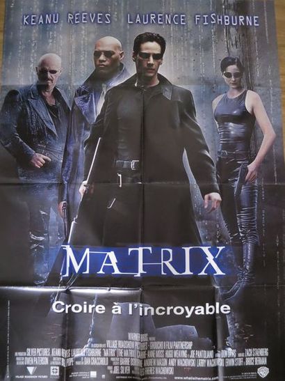 null "MATRIX" réalisé par les Frères Wachovski avec Keannu Reeves, Laurence Fishburne....