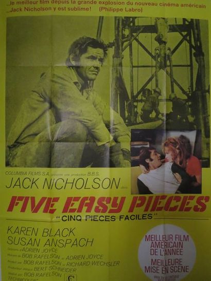 null JACK NICHOLSON : "Five easy pieces", "Wolf", "MissouriBreaks","Iron Weed", 4...