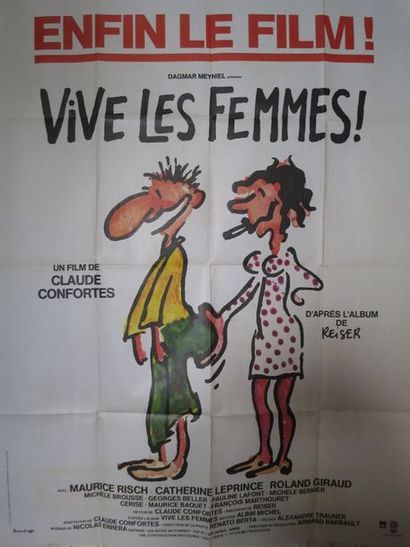 null "VIVE LES FEMMES" de Claude Confortes avec Maurice Hirsch, Catherine Leprince....
