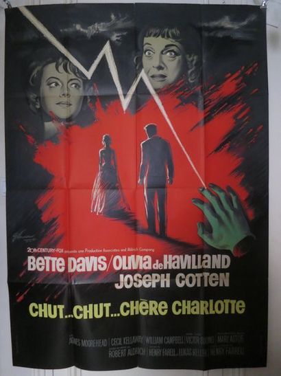 null "CHUT, CHUT, CHÈRE CHARLOTTE" de Robert Aldrich, avec Bette Davis, Olivia de...