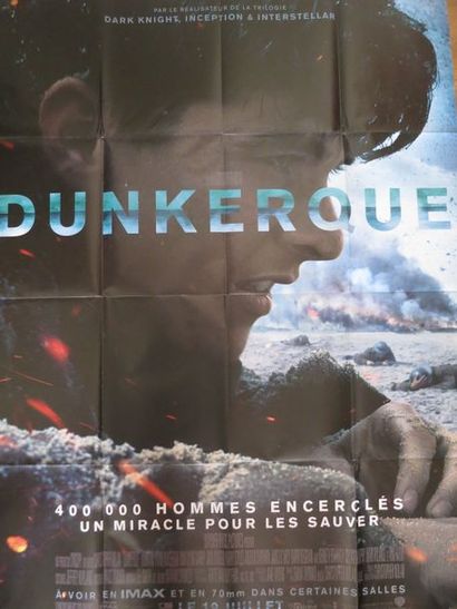 null "DUNKERQUE" de Christopher Nolan avec Kenneth Branagh. Affiche 1,20 x 1,60