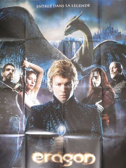 null "ERAGON" de Stefen Fanmeier avec Ed Speelero, Jeremy Iron, John Malkovich. Affiche...