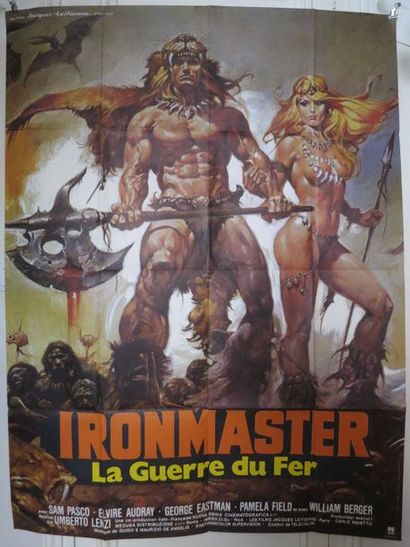 null "LA GUERRE DU FER" de Umberto Lenzi avec Sam Pasco, Pamela Field.(Iron master)...