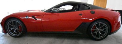 Ferrari 599 GTO- 2010 N° de Série: ZFF70RD8000173507 Certificat d'immatriculation:...