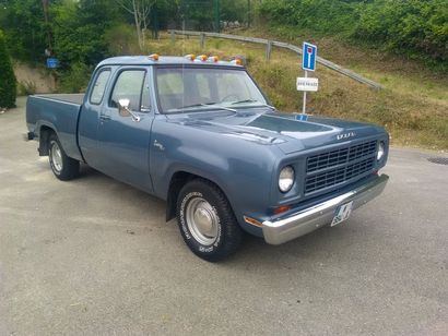 Dodge D150 Pick up - 1980 N° de Série: D17JEAC115781 Certificat FFVE