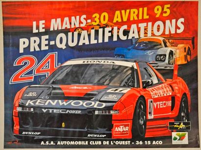 Le Mans 95, Affiche préqualifications