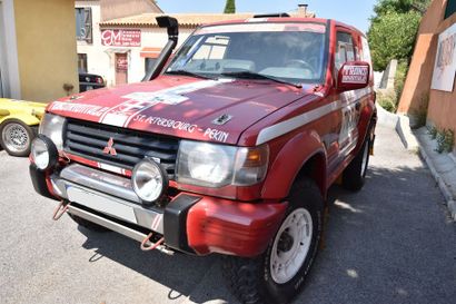 Mitsubishi Pajero - 1995 N° de Série: GMBONB250SJ000490 Ex. Rallye Certificat d'immatriculation:...