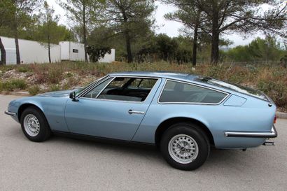 Maserati Indy- 1970 N° de Série: 116170 Certificat d'immatriculation: MONACO