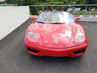 Ferrari 360 Spider - 2003 N° de Série: ZFFYT53B000134578 Certificat d'immatriculation:...