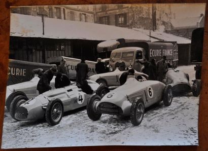 Ecurie France au GP de Suède 1947