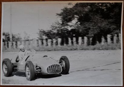 Grand Prix d'Allemagne 1953 ASCARI ou FARINA (vainqueur) sur Ferrari 500,   Photo...