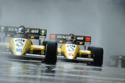 D. WARKWICK / P.TAMBAY. Monaco 1984 Digigraphie