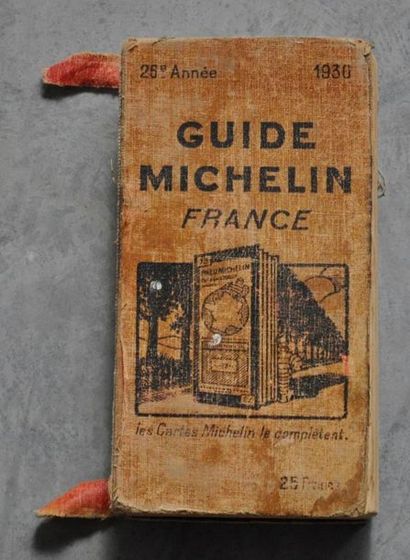 null Guide Michelin France 1930, dans l'état