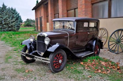 1930- Ford AF Coach Ex. Prince RAINIER III 
Châssis N°: 6085

Ford réussit à produire...